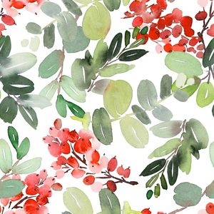 Cadeaupapier kerst 50cm x 200m 692294 gecoat papier 80gr / m2