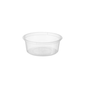 Cup rond 7.03cm x 4cm 100ml pp transparant 