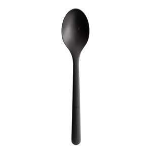 Circulware hercules Reuseable lepel polypropyleen 18.5cm zwart