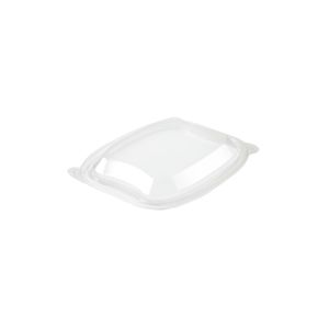 Deksel bistro rechthoek 19cm x 15.5cm x 2.3cm ops transparant 