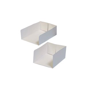 Inschuifkarton voorgevouwen 500gr 13cm x 18cm x 8cm wit
