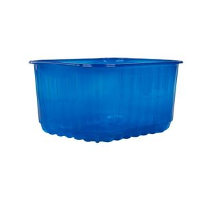 Fruitbak 12.1cm x 14.5cm x 7.5cm 500gr blauw