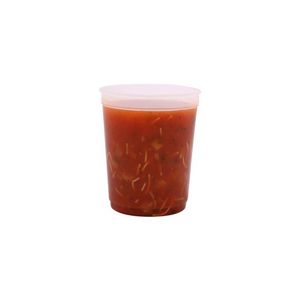 Deksel rond 11.5cm pp transparant 