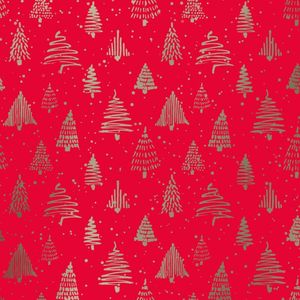 Cadeaupapier kerst 50cm x 100m 892162/2 gemetaliseerd papier 80gr / m2