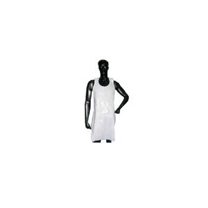 PE schort 80cm x 125cm 20µm wit