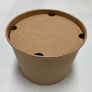 Karton kraft snackbak bucket bruin 64 oz