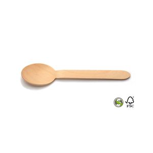 Lepel hout fsc 16cm naturel