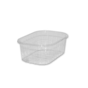 Fruitbak 9.4cm x 14.2cm x 5cm 250gr transparant