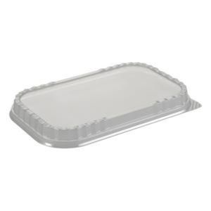 Deksel ready2Cook rechthoek 27.1mm x 16.8mm x 2.6cm dpet transparant 