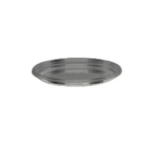 Deksel rond 11.7cm rpet transparant
