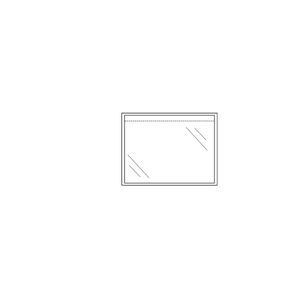 Paklijstenveloppen plastic 165mm x 122mm A6 onbedrukt
