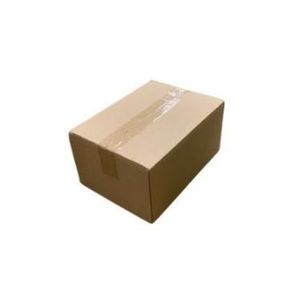 Amerikaanse vouwdoos 305mm x 220mm x 150mm enkel golf B bruin onbedrukt