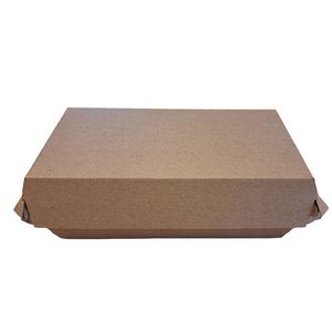 Loempia box take away 20.5cm x 10.8cm x 7.8cm bruin Kraft