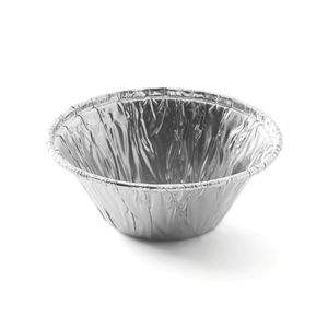 Aluminium bak rond 4cm x 3.1cm 80ml