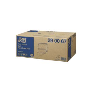 Handdoekjes tork H1 advance x21cm 290067 op rol met doppen 2 lagen wit