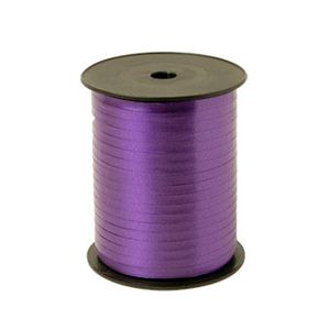 Krullint mat 10mm x 250m paars onbedrukt