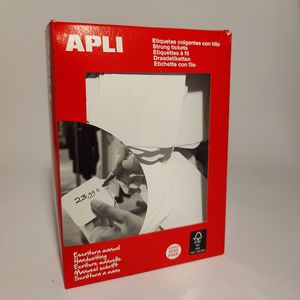 Apli hanglabel 396 50mm x 70mm wit