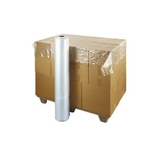 Ldpe vel 160cm x 140cm 40µm transparant op rol