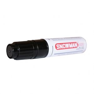 Snowman marker 400 zwart