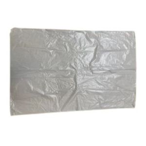 Vlakke plastic zak hdpe 54cm x 80cm 35µm transparant onbedrukt
