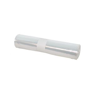 Afvalzak 70cm x 110cm 42µm transparant 120L ldpe
