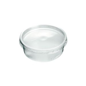 Deksel rond 10.1cm pp transparant 