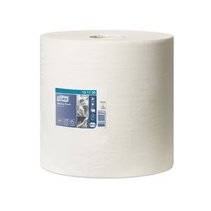 Poetsrol tork wiper 415 advance 25cm x460m W1/W2 131135 1 laag wit