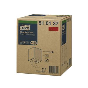 Poetsrol tork 510 premium 32cm x152m W1/W2/W3 510137 1 laag wit
