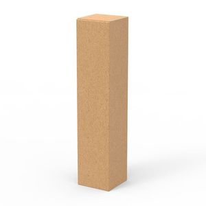 Geschenkdoos 1 fles bruin onbedrukt