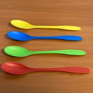 Circulware Reuseable sorbetlepel polypropyleen 17.5cm assorti