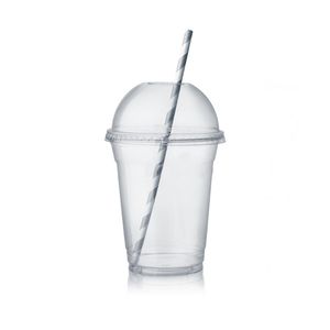 Cup beker x 9cm x 13.5cm 591ml pet transparant 