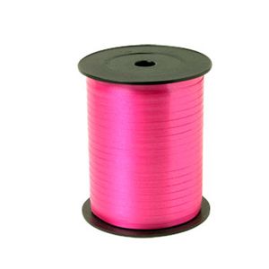 Krullint mat 10mm x 250m roze onbedrukt