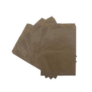 Cadeauzakjes natron kraft 10cm x 16cm bruin onbedrukt 50gr / m2