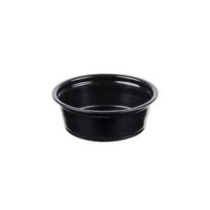 Cup rond 7.03cm x 2.3cm 50ml pp zwart