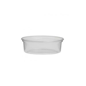 Cup rond 10.1cm x 2.7cm 125ml pp transparant