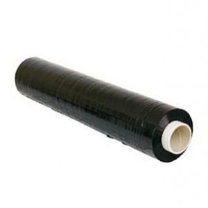 LLDPE handwikkelfolie 50cm x 300m 20µm zwart