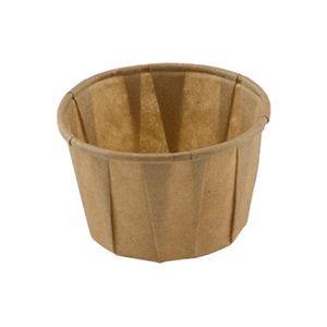 Cup papier rond 5.4cm 3.6cm bruin