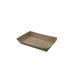 Karton snackbak A14 bruin p2p 17.8x10.8x3.5 cm