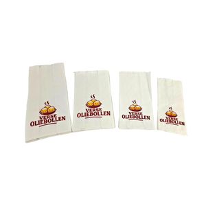 Oliebol zakken 16cm x 10cm x 37cm 1500gr 45gr / m2 ersatz verse oliebollen