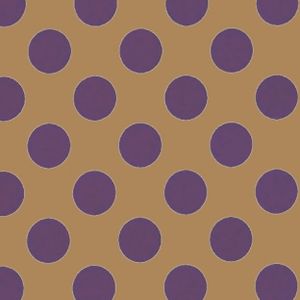 Cadeauzakjes natron kraft 10cm x 16cm bruin paarse stip 50gr / m2