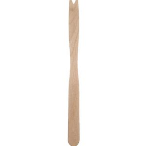 Patatvork 2 tands hout fsc 14cm naturel