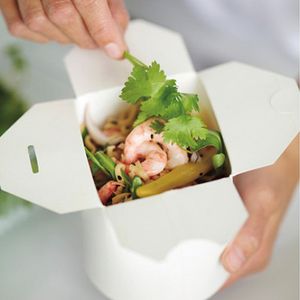 Wokbox 9.5cm x 9.5cm x 11cm 810ml wit karton