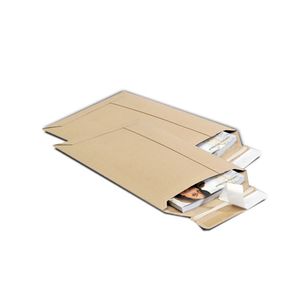 Envelop golfkarton 246mm x 349mm bruin