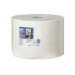Poetsrol tork wiper 415 advance 25cm x1000m W1 130100 1 laag wit