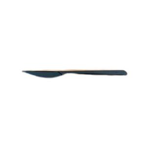 Reuseable mes polypropyleen 16.5cm zwart