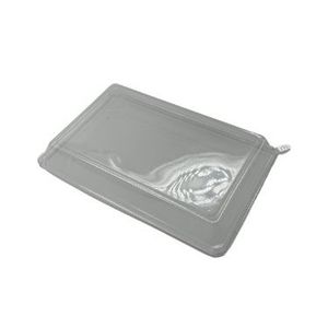 Deksel sushi tray 21.2cm x 14.3cm x 2.7cm transparant OPS