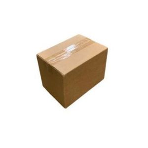 Amerikaanse vouwdoos 210mm x 150mm x 150mm enkel golf B bruin onbedrukt