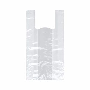 Hemddraagtas 25cm x 6cm x 50cm transparant ldpe 24µm geblokt