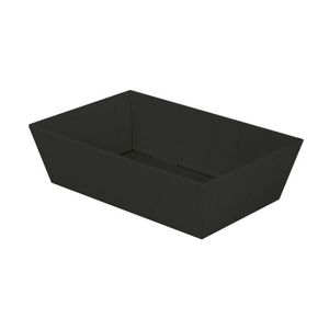 Kartonnen manden 34cm x 20.5cm x 11cm zwart