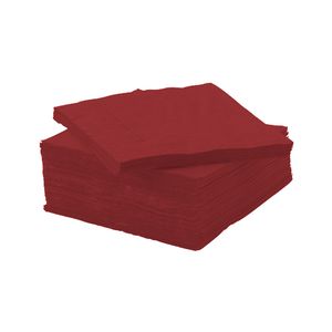 Servet Tork 33cm x 33cm bordeaux 2 lagen